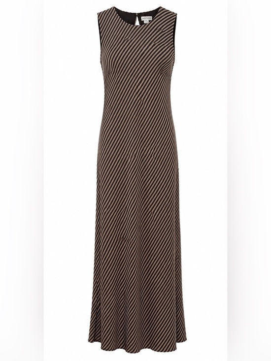 Ann Taylor Dresses & Skirts - Ann Taylor brown striped dress, size 10